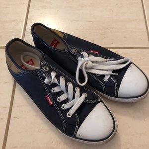 Levi Blue  Women's Sneakers